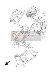 5BRF835G01PN, Karosserie, V. Oben 1, Yamaha, 0